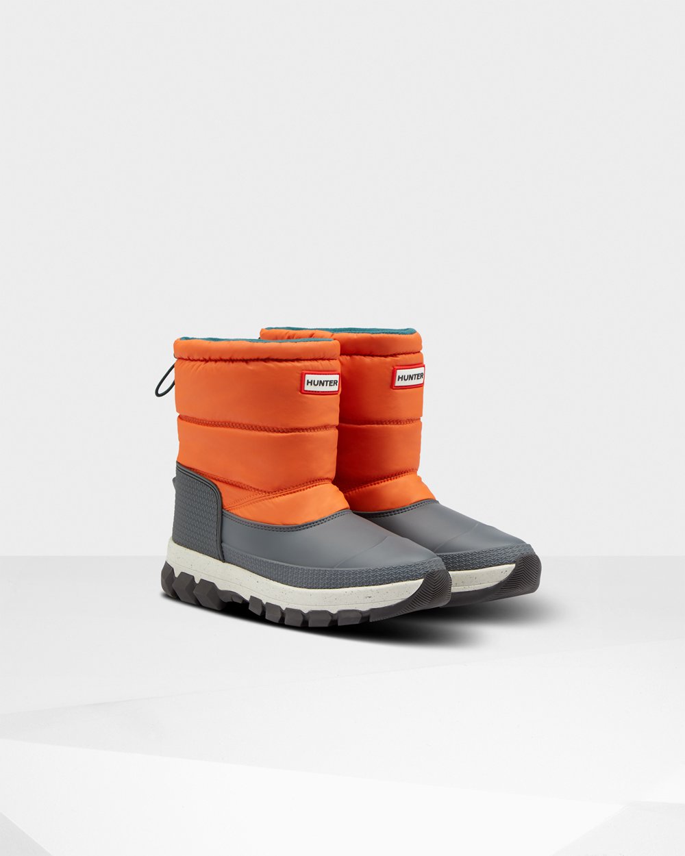 Women Hunter Original Insulated Short | Snow Boots Orange | NZ-17984-CTPW